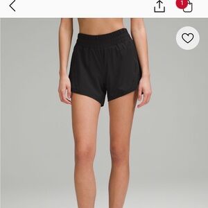 Lulu Lemon Track That Mid-Rise lined shorts 5 inch